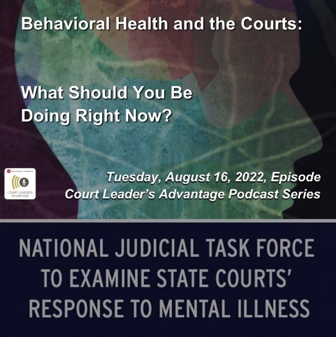 Behavioral Health and the Courts: What Should You Be Doing Right Now?