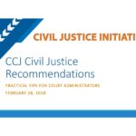 NACM Webinar Civil Justice Initiative 2018