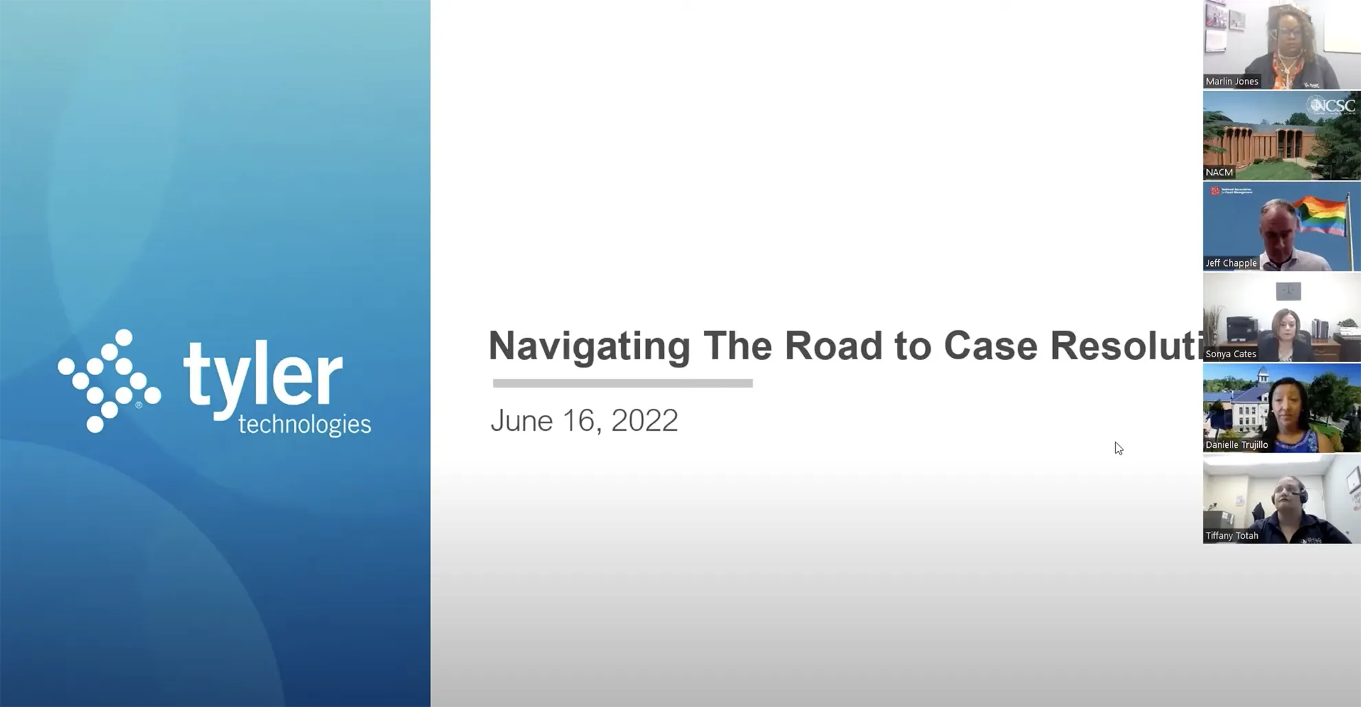 Navigating the Road to Case Resolution